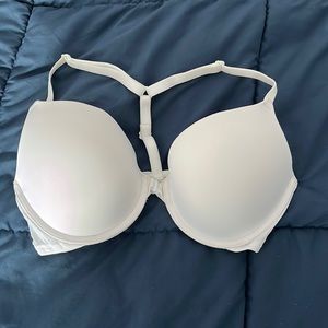 White Victorias Secret Pink bra